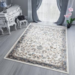 Tapiso Dubai Vloerkleed Beige Oriental Oosters Karpetten Maat- 300x400