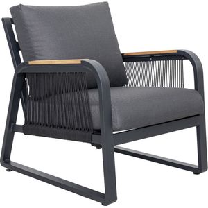 Sens-Line - Robinson fauteuil - tuinstoel - antraciet naturel