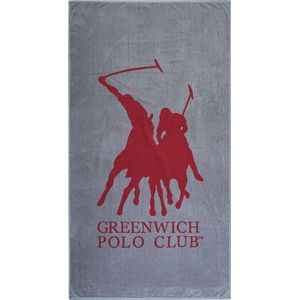 Greenwich Polo Club strandlaken Polo 90x170 grijs