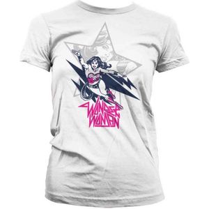 DC Comics Wonder Woman Dames Tshirt -M- Flying Wit