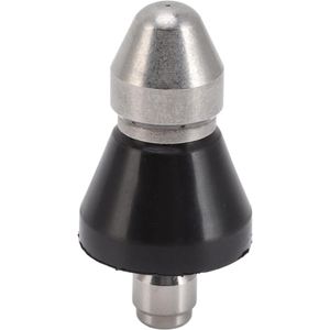 G1/4 Rioolpijp Schoonmaak Nozzle - Roestvrij Staal Wassen Slang Nozzle - Hogedruk Riool Jetter Nozzle voor Pijp Unclogger