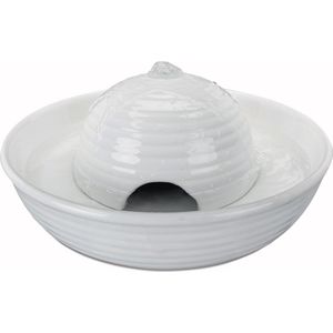 Drinkfontein Mini voor Huisdieren - Keramisch, 0,8 L, Wit