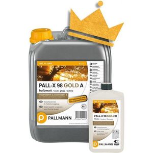 Pallmann PALL-X 98 Gold Halfmat A+B - 6 Liter