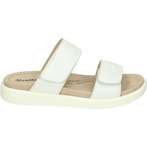 Westland ALBI 03 - Dames slippers - Kleur: Wit/beige - Maat: 42