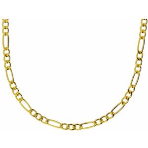 Gouden Figaro Ketting 2.8 mm 51 cm 14 karaats