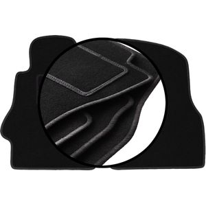 Complete set veloursmatten voor: Toyota MR2 ZZW30 coupé (1999-2007)
