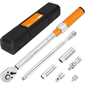 Lexium Momentsleutel Auto - Draaimomentsleutel - Auto Gereedschap - Torque Wrench - Dopsleutelset