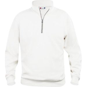 Clique Basic Half Zip 021033 - Wit - 3XL