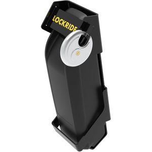 Lockride Model X 500 Black - Accuslot Bosch PowerPack voor o.a. Urban Arrow (incl. hangslot)