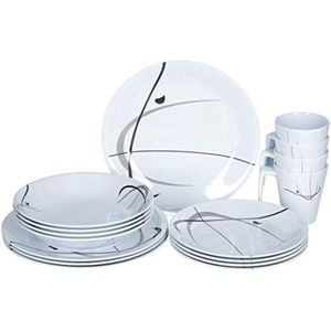 Camping Servies 16 Delig - Camping Servies - Camping Servies Set