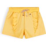 Meisjes sweat short ruffel - Samba - Abrikoos