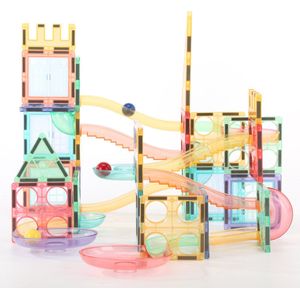 Magnetische knikkerbaan 158 stuks voor kinderen - Montessori speelgoed - bouwen