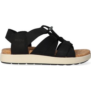 Keen Elle Mixed Strap Dames Sandalen Black/Birch Maat 37