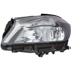 Mercedes A klasse, W176, 2012 - 2018 - koplamp, Hella, H15+H7, elektr verstelb, incl stelmotortje, links