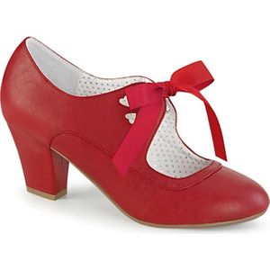 Pin Up Couture - WIGGLE-32 Pumps - US 8 - 38 Shoes - Rood