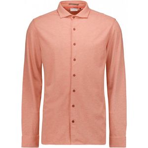 NO-EXCESS Overhemd Shirt Jersey Melange Stretch 23410180 191 Melon Mannen Maat - L