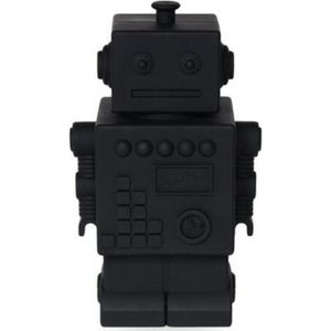 KG Design Spaarpot Robot - Zwart
