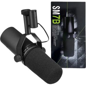 Nieuwe SM7B-Style Cardioïde Dynamische Microfoon - Perfect voor Live Optredens, Studio-opnames en Podcasting!