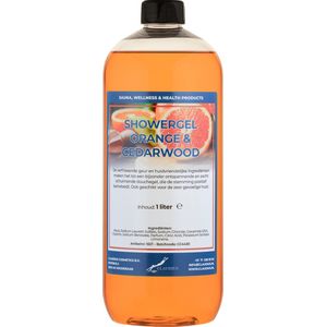 Douchegel Sweet Orange & Cedarwood 1 liter - showergel