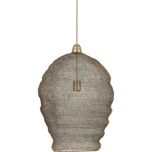 Light & Living Hanglamp Nikki - Brons - Ø45cm - Modern - Hanglampen Eetkamer, Slaapkamer, Woonkamer