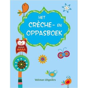 Het crèche- en oppasboek Blauw