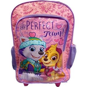 Paw Patrol Skye & Everest Trolley Koffer School Logeren Vakantie