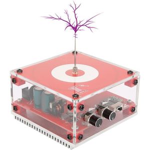 Muziek Tesla Coil Bluetooth-luidspreker Arc Plasma-luidspreker - Draadloze Transmissie Plug-and-play - Studenten Experimenteren Desktop Speelgoedmodel (EU)