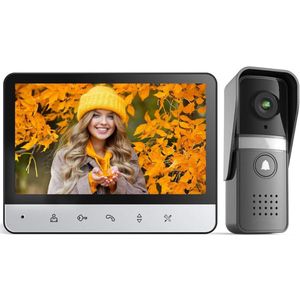 ApexArte® Deurbellen met Camera - Video Deurbel - Draadloos - Full HD
