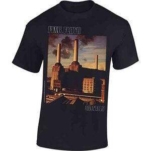Pink Floyd Heren Tshirt -XL- Animals Zwart