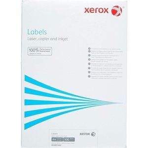 Xerox Printer Etiketten Stickers - Adresetiketten (8 per vel A4) - 100 vellen