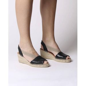 Toni Pons Teide-P Dames Espadrilles Negre