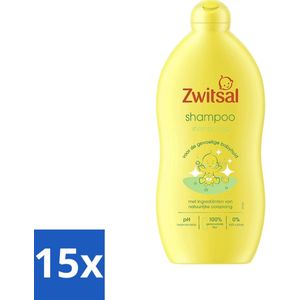 Zwitsal - Shampoo - Mild - Voor Dagelijks Gebruik - 700 ml - Bulkverpakking - 15 stuks