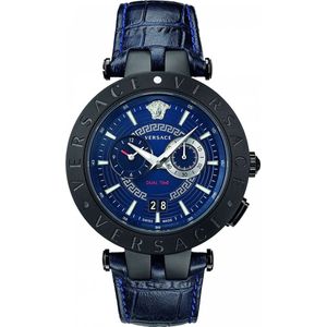 Versace VEBV00419 horloge mannen - Roestvrij Staal - zwart