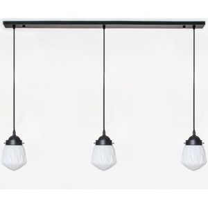 3 x Rocket aan plafondbalk Moonlight - Art Deco Trade
