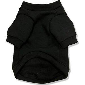 buddy store - hondentrui - sweat - zwart - hondenkleding - maat XL