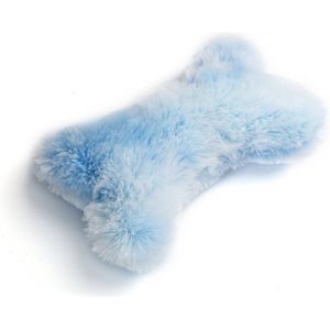 Nobleza Fluffy speelgoed voor hond - Honden speelgoed fluffy - Piepspeelgoed - Puppyspeelgoed - Hondenspeeltje - Hondenknuffel - Blauw