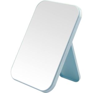 8-inch draagbare prinses make-up spiegel - bureau- en muur opknoping - blauw