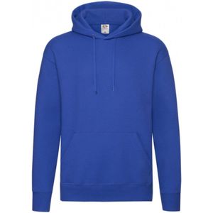 Premium Hooded Sweat - Royal Blue - M - Fruit of the Loom