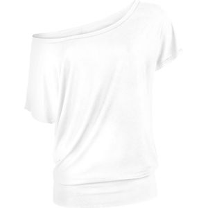 R.E.D. ROCK-ENGINEERED DESIGN Wit los T-shirt Vrouwen - 5XL