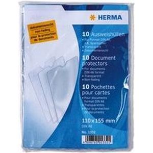 HERMA ID-kaarthoes, PP, enkel, 63 x 90 mm, kleinverpakking
