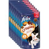 Felix Crispies - Kattensnacks - Rund & Kip - 8 x 45 g