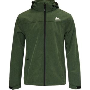 Nordberg Kjeld - Softshell Outdoor Zomerjas Heren - Groen Melange - Maat L