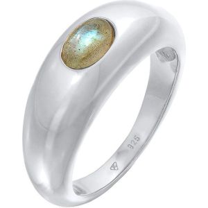 Elli PREMIUM Dames Ring Elli PREMIUM Ring Dames Eenzaam Eenvoudig met Labradoriet Edelsteen in 925 sterling zilver