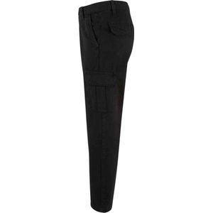 Urban Classics - Straight Leg Kinder Cargobroek - Kids 134/140 - Zwart