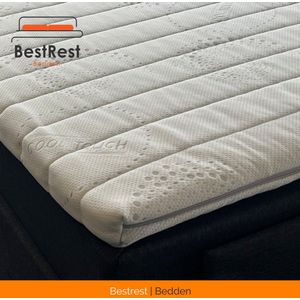 Topdekmatras - Topper Koudschuim - HRGOLDFOAM - 7CM dik - 110x220 cm