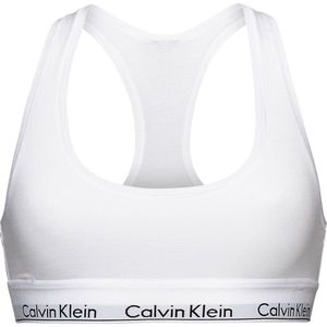 Calvin Klein Modern Cotton Top Dames - Wit - Maat XS