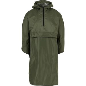 AGU Grant Regenponcho Essential Unisex - Groen - One Size - Dames & Heren - Waterdicht & Ademend