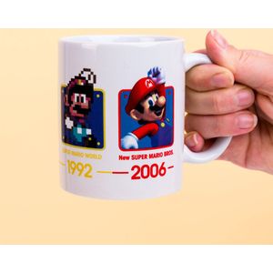 Super Mario - Evolution Mok - Multi - Keramiek