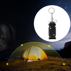 Perimeter Trip Alarm 4.5V Camping Trip Wire Alarm Device 360° Coverage for Outdoor Use Black