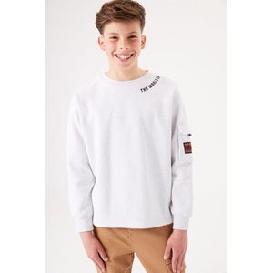 GARCIA Jongens Sweater Gray - Maat 176